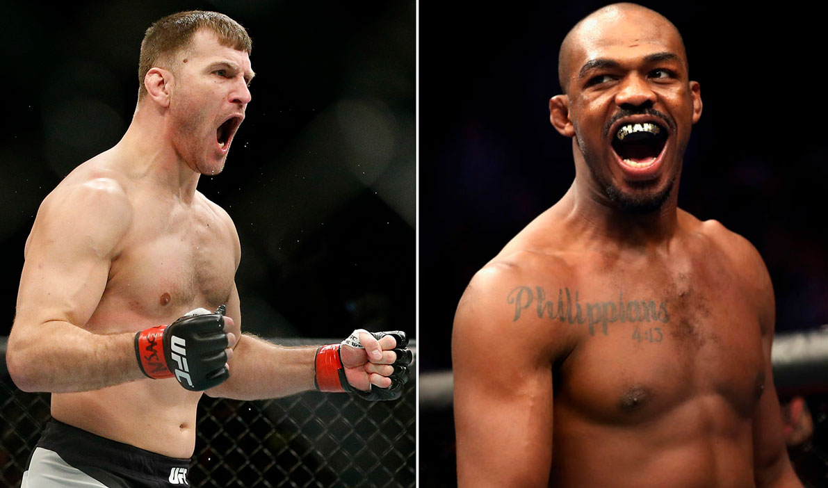 Stipe Miocic Y Jon Jones Se Enfrentar An Por El T Tulo Interino De Peso