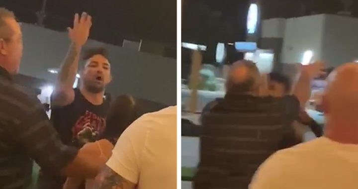 VIDEO: Peleador de la UFC, Mike Perry, noquea a un hombre mayor en un restaurante
