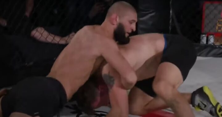 VIDEO: Khamzat Chimaev derrota a Jack Hermansson en wrestling