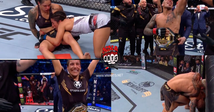 VIDEOS Resultados UFC 269: Juliana Penna nueva campeona, Oliveira somete a Poirier y sigue reinando en las 155 lbs