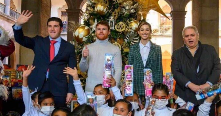 ‘Canelo’ Álvarez obsequió más de 5.000 juguetes y adelantó la navidad a miles de niños en México