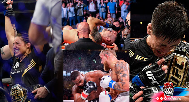 Video: Top 5 de los momentos más impactantes que dejó el 2021 en la UFC