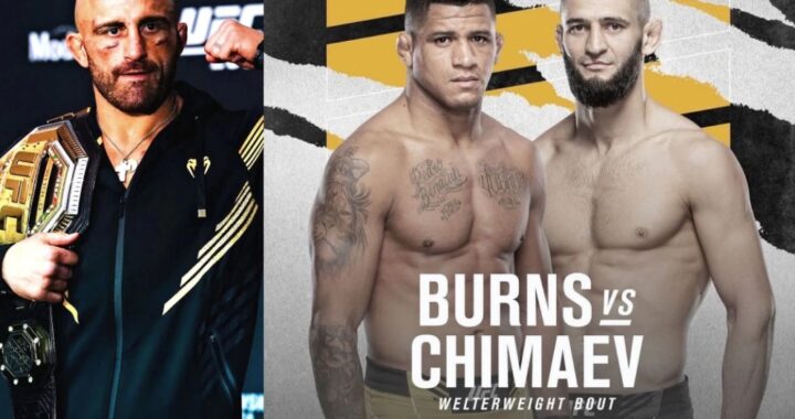 Alexander Volkanovski cree que Khamzat Chimaev va a ‘machacar’ a Gilbert Burns en el UFC 273