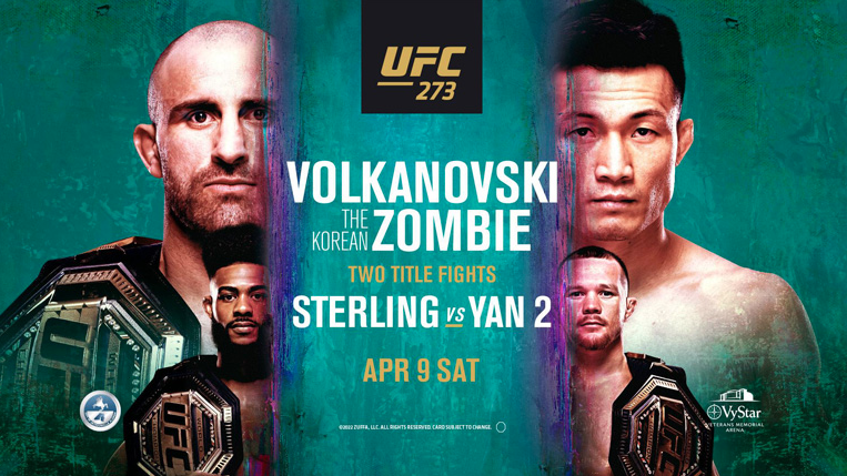 UFC 273 en vivo gratis