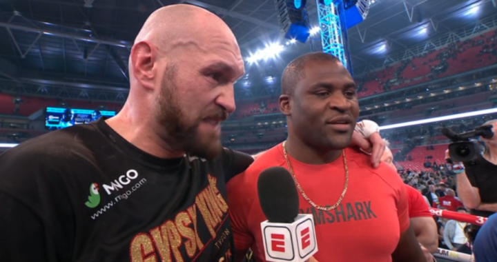 “Todo el mundo quiere ver esta pelea”: Tyson Fury se retira del boxeo, pero no descarta enfrentar a Francis Ngannou