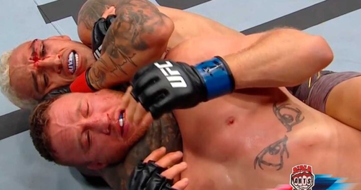 VIDEO: Charles Oliveira somete a Justin Gaethje en el UFC 274, pero deja el título vacante por no dar el peso