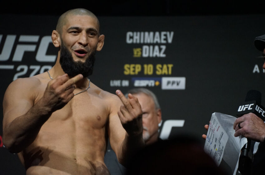 Khamzat Chimaev UFC