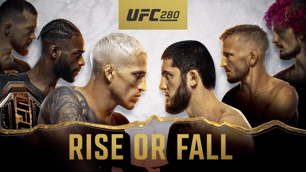 horario cartlera y donde ver el UFC-280 en vivo gratis star plus fox sports espn