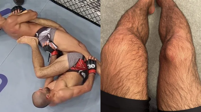 Muhammad Mokaev resiste tremenda palanca de rodilla en el UFC 286
