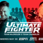 Donde ver The Ultimate Fighter: McGregor vs Chandler de UFC en vivo para Latinoamérica (TUF 31)